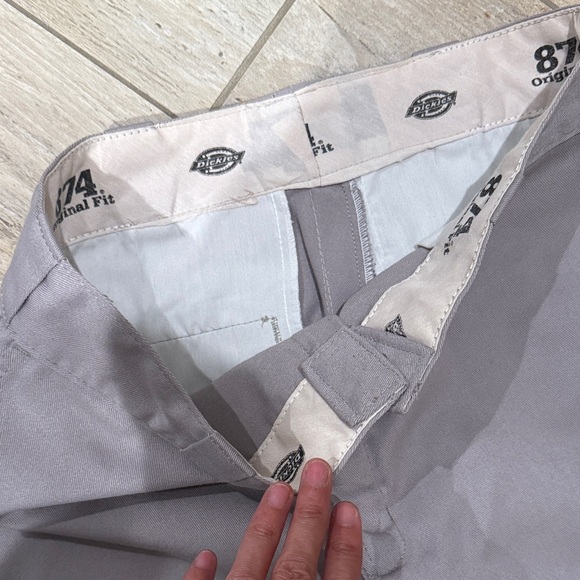 Dickies 874 original Men's Classic Gray Pants size 30 Preloved - Picture 4 of 6